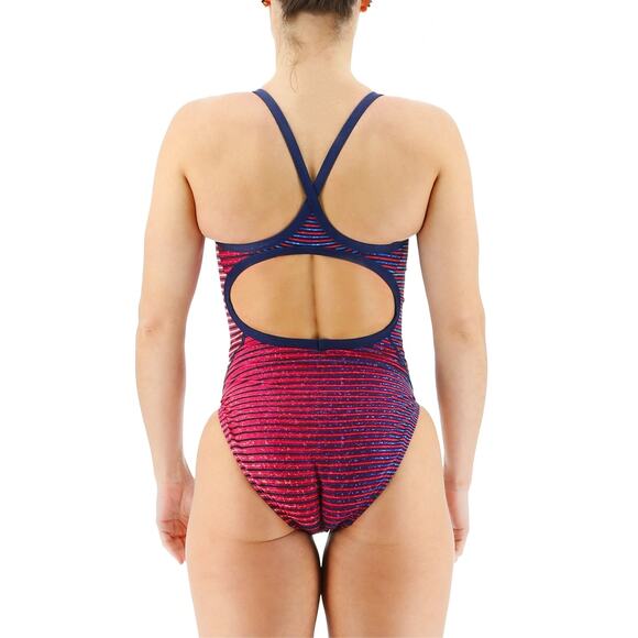 New ~ TYR ~ Flux Diamond Controlfit One-Piece Swimsuit Size 16 - Picture 3 of 12